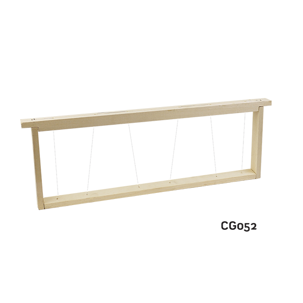 CADRE 1/2 HAUSSE FIL VERT.AVEC ILLETS